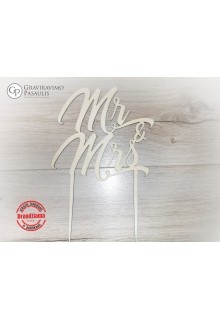 Torto smeigtukas "Mr & Mrs" 
